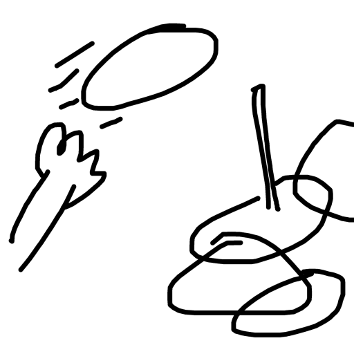 Ring Toss drawing by johnny boy