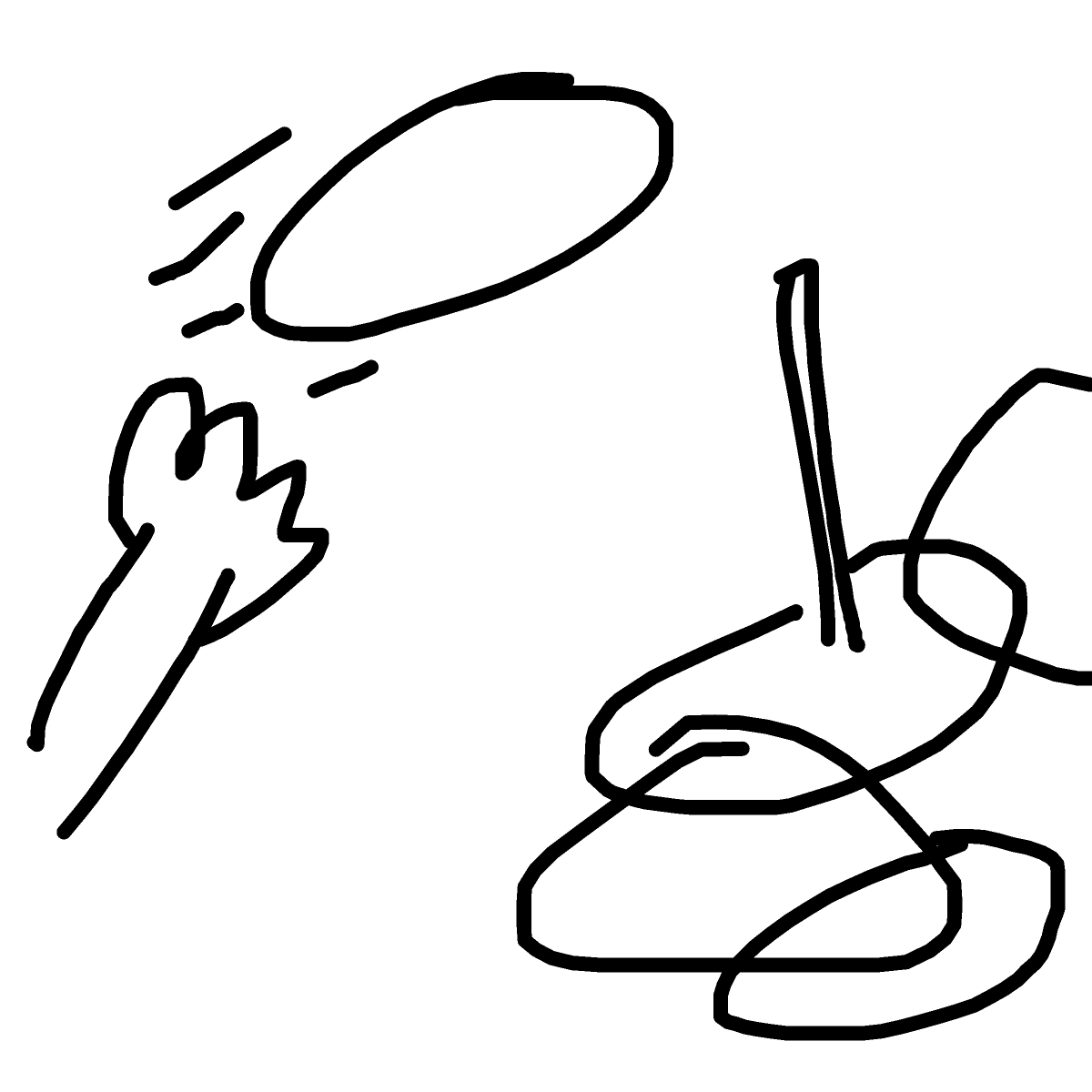 Ring Toss drawing by johnny boy