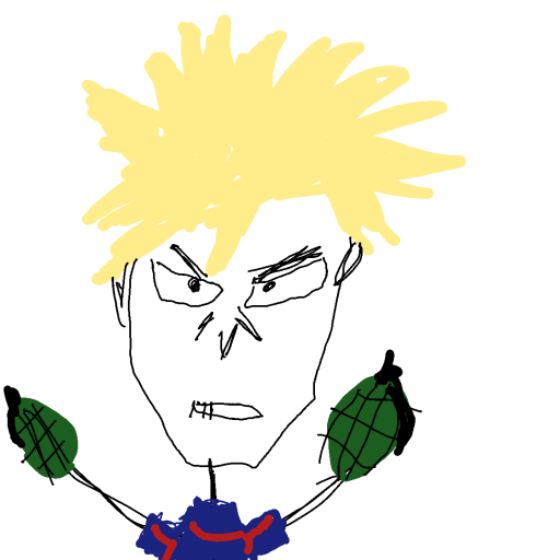 Bakugo drawing by SodaNight