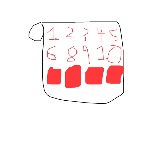 Calendar drawing by louie