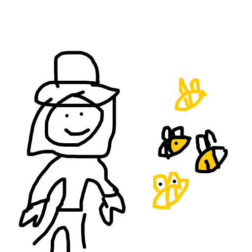 Beekeeper drawing by jester
