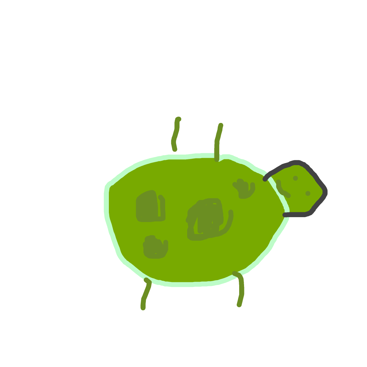 Turtle drawing by open-fair-artist