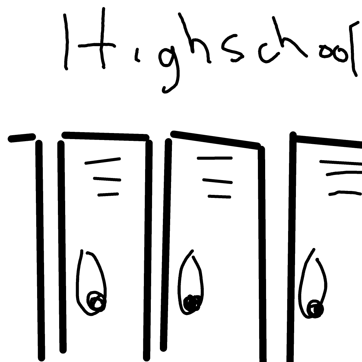 Locker drawing by coal-mild-peace