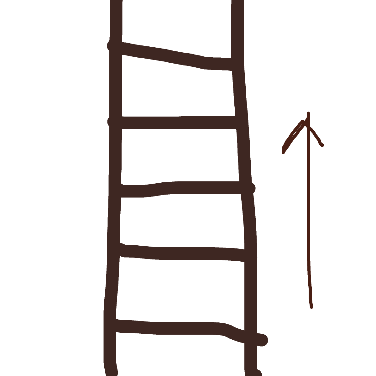 Ladder drawing by tirza