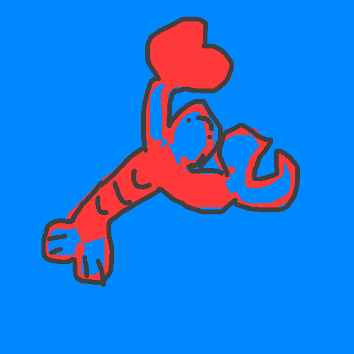 Lobster drawing by kyle