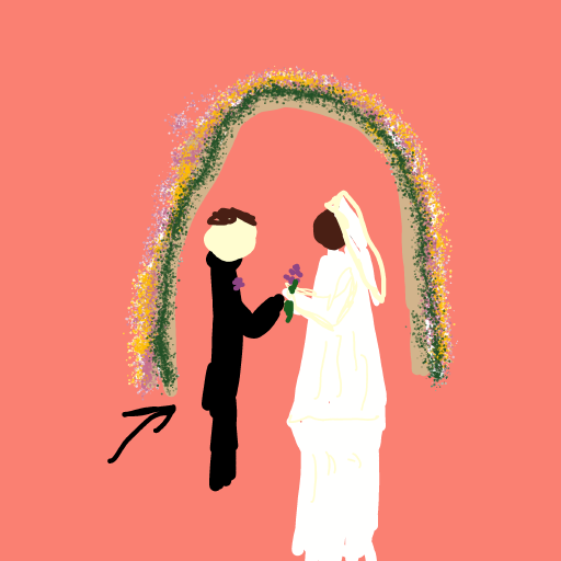 Groom drawing by Guardianoflives