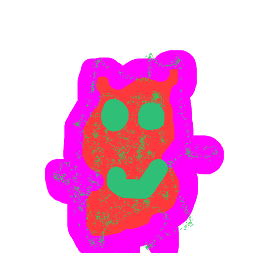 Jellybean drawing by zuzabarto