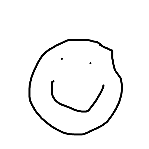 Smile drawing by dawn-omega-bard