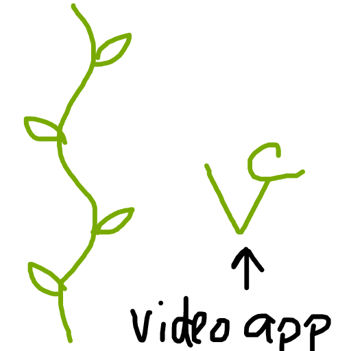 Vine drawing by skye