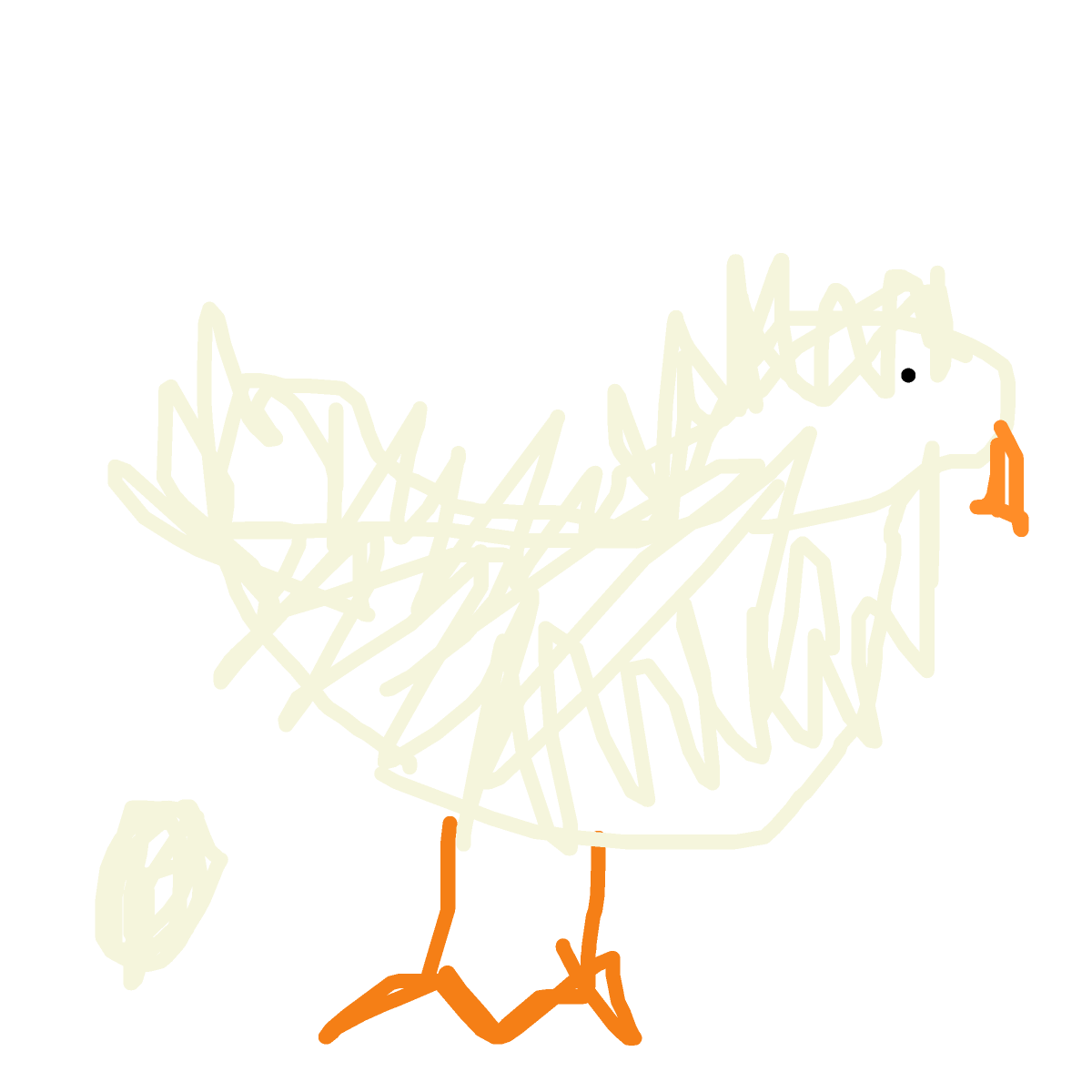 Chicken drawing by dawn-omega-bard