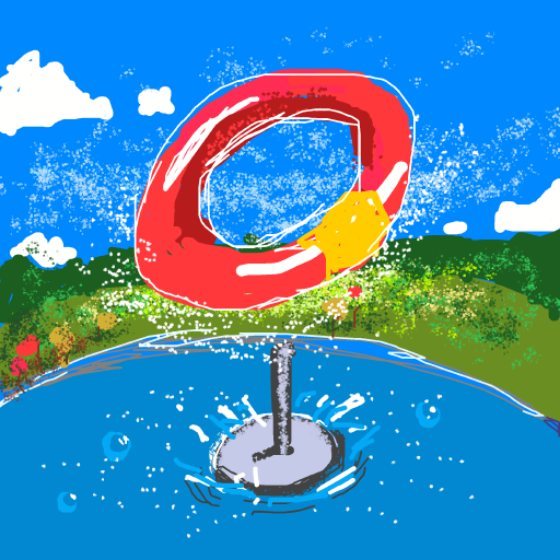 Ring Toss drawing by brass-alpha-grace