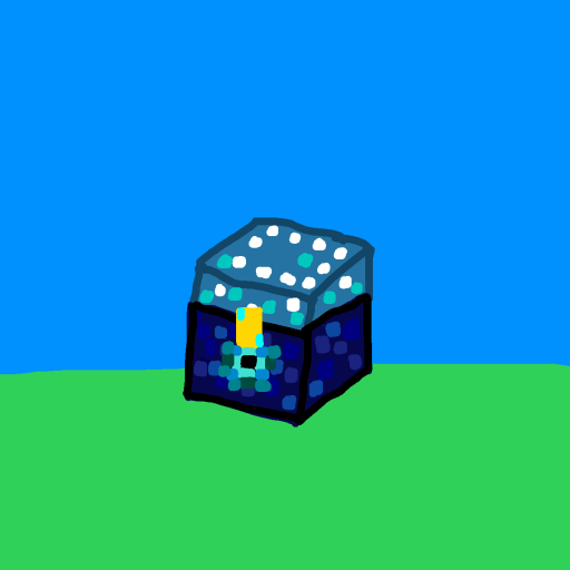 Ender Chest drawing by monthra