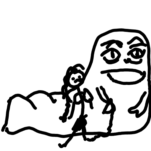 Jabba drawing by Tessie