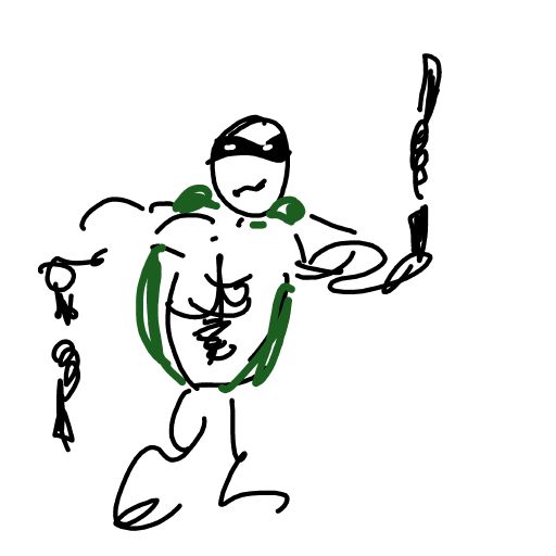 Ninja Turtle drawing by Shew