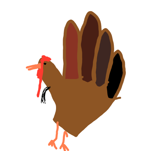 Turkey drawing by Toni27