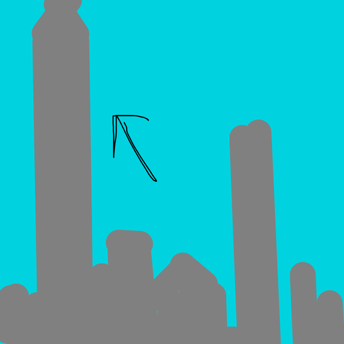 Skyscraper drawing by nice-draw-designer