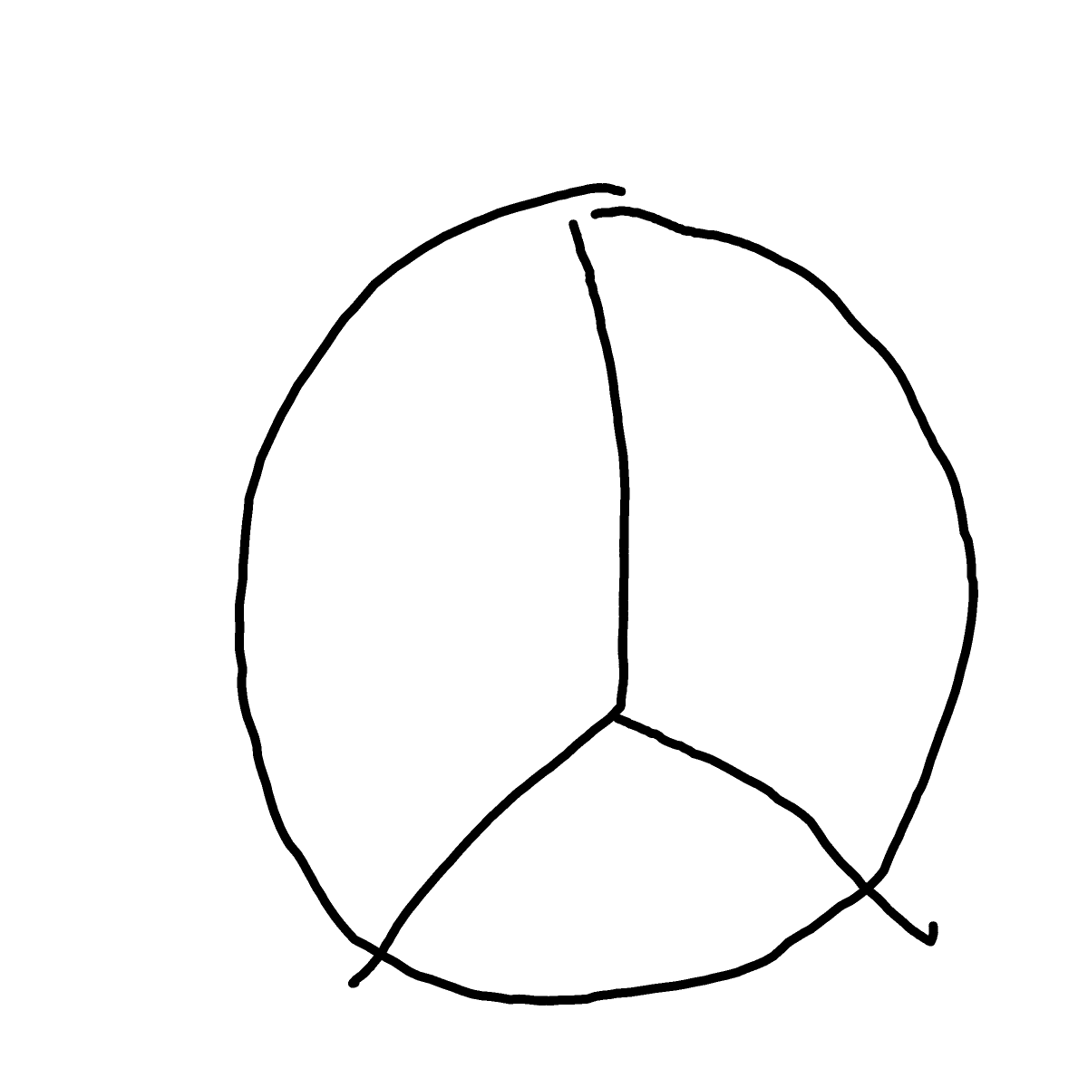 Peace drawing by Shandi