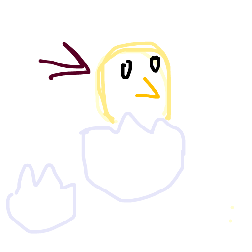 Chick drawing by sure-mega-pride