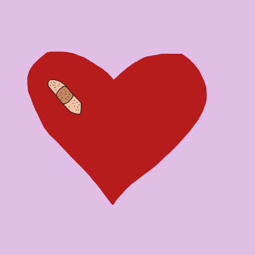 Heart drawing by krissywissy