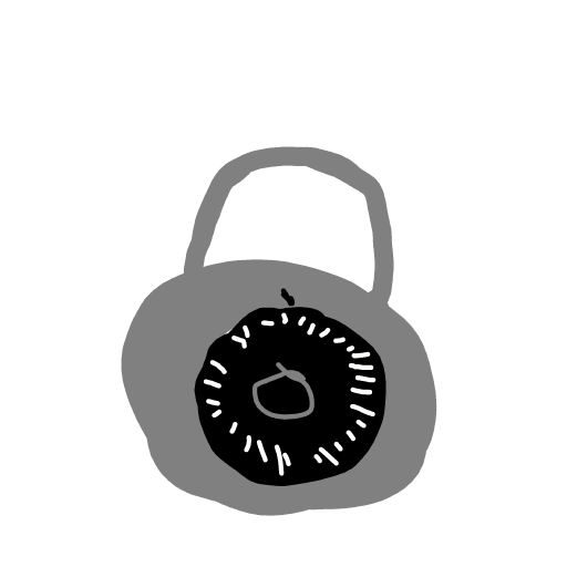 Lock drawing by Guardianoflives