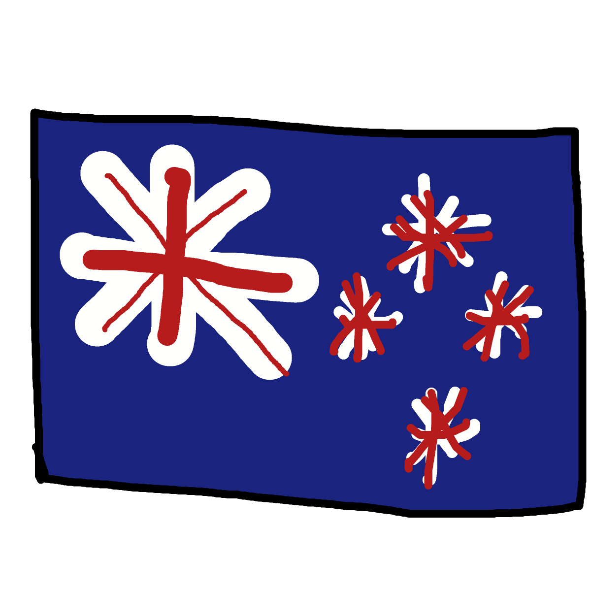 Lew Zealand drawing by mikestam195