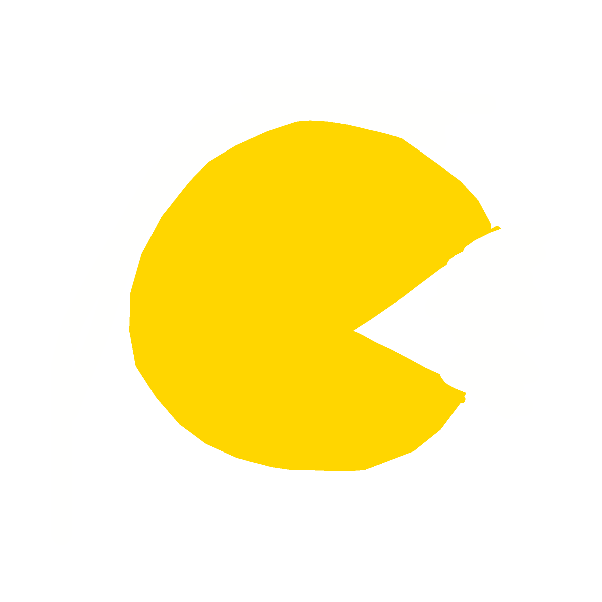 Pac-Man drawing by nokiah