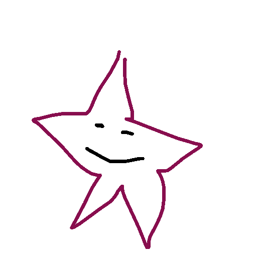 Starfish drawing by cream-hard-dream