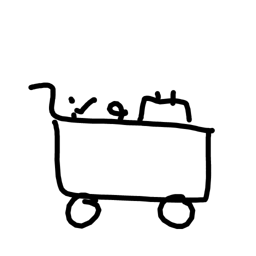 Trolley drawing by Timmie