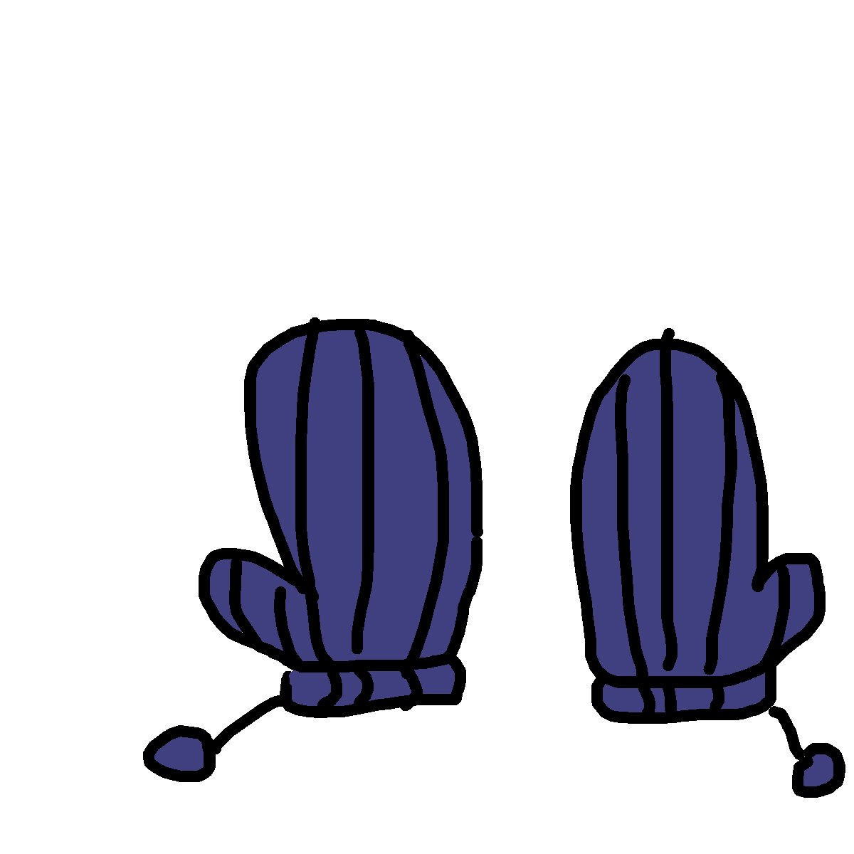 Mitten drawing by nammy