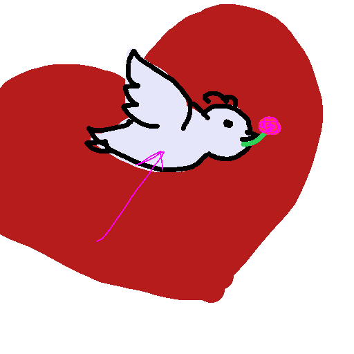 Dove drawing by grand-bold-peak