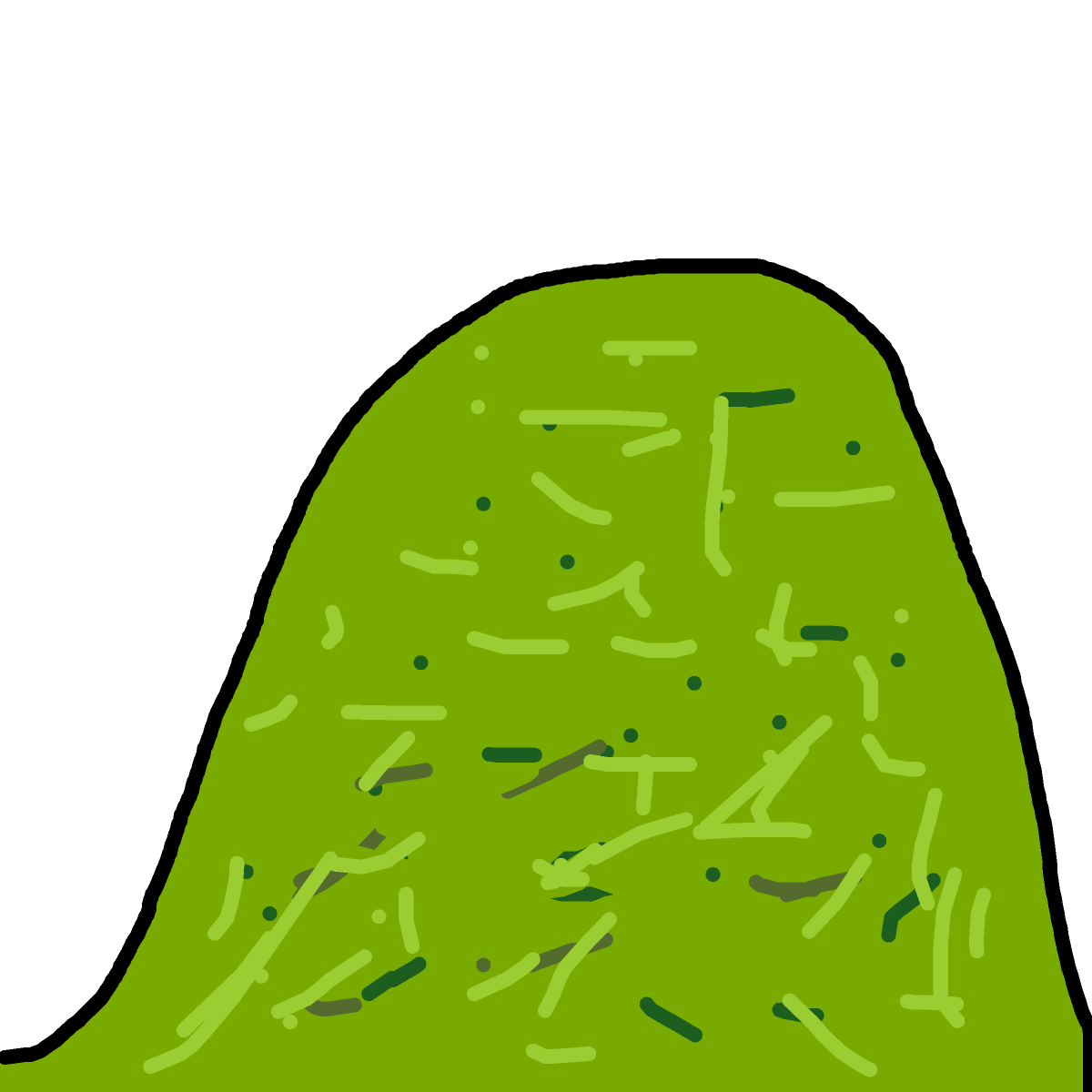 Green Hill drawing by mikestam195