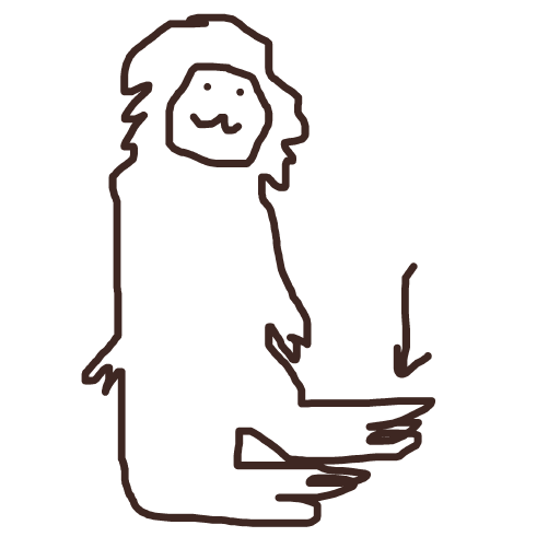 Bigfoot drawing by grape-icy-bliss