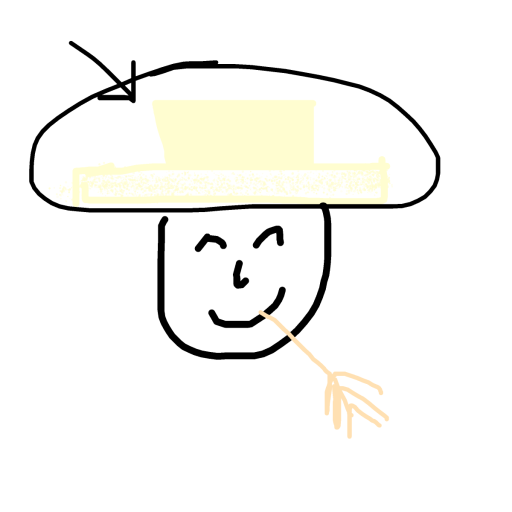 Straw Hat drawing by rare-dark-spire