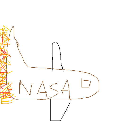 Rocket drawing by mikestam195