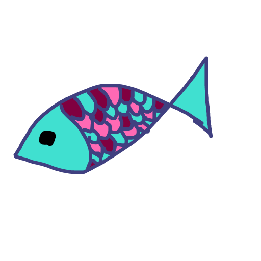Fish drawing by spleenonlean