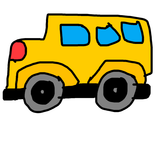 School Bus drawing by larry