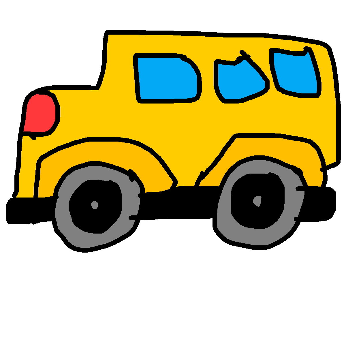 School Bus drawing by larry