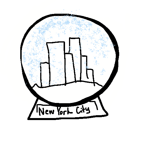 Snow Globe drawing by nammy