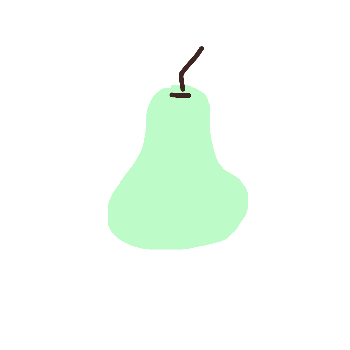Pear drawing by honey crisp