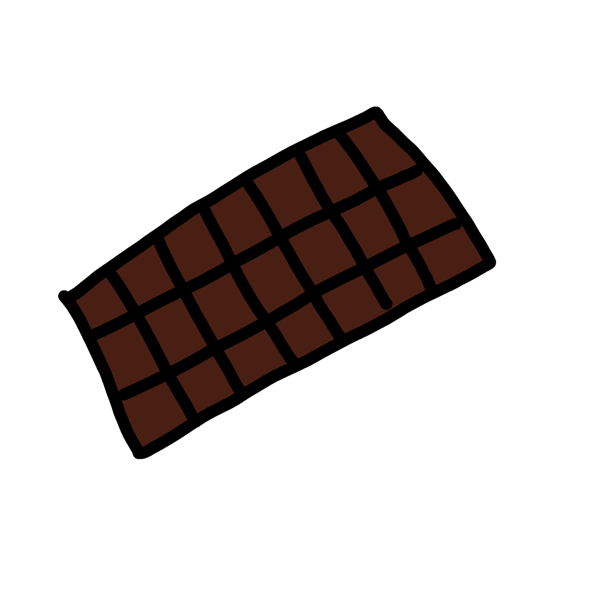 Chocolate drawing by Marcos