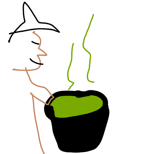 Cauldron drawing by coal-mild-peace