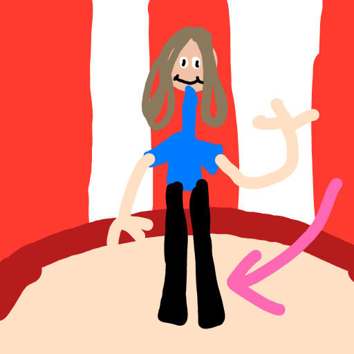 Stilts drawing by Fih