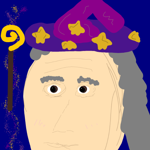 Wizard drawing by Fih
