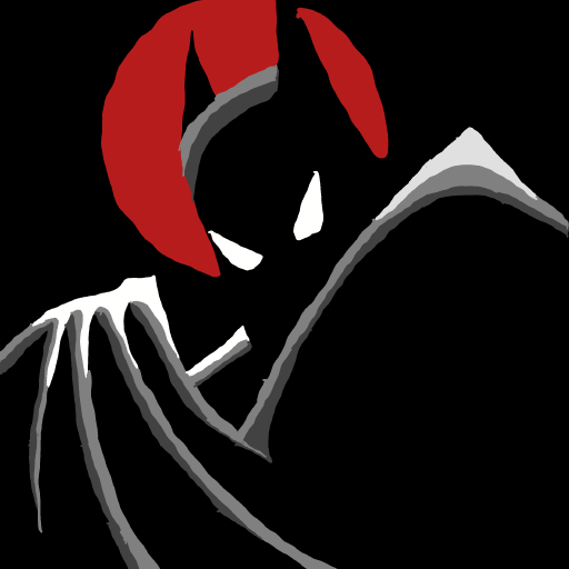 Bat drawing by Guardianoflives