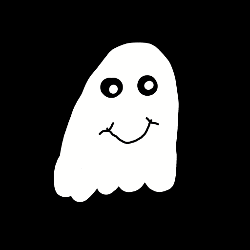 Ghost drawing by Anna