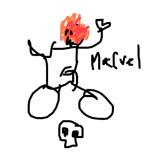 Ghost Rider drawing by selecta