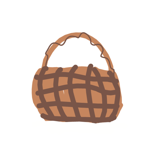 Basket drawing by kckitty