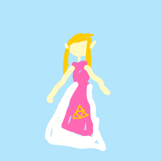 Zelda drawing by zinc-solo-artist