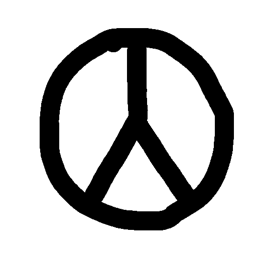 Peace drawing by mikestam195