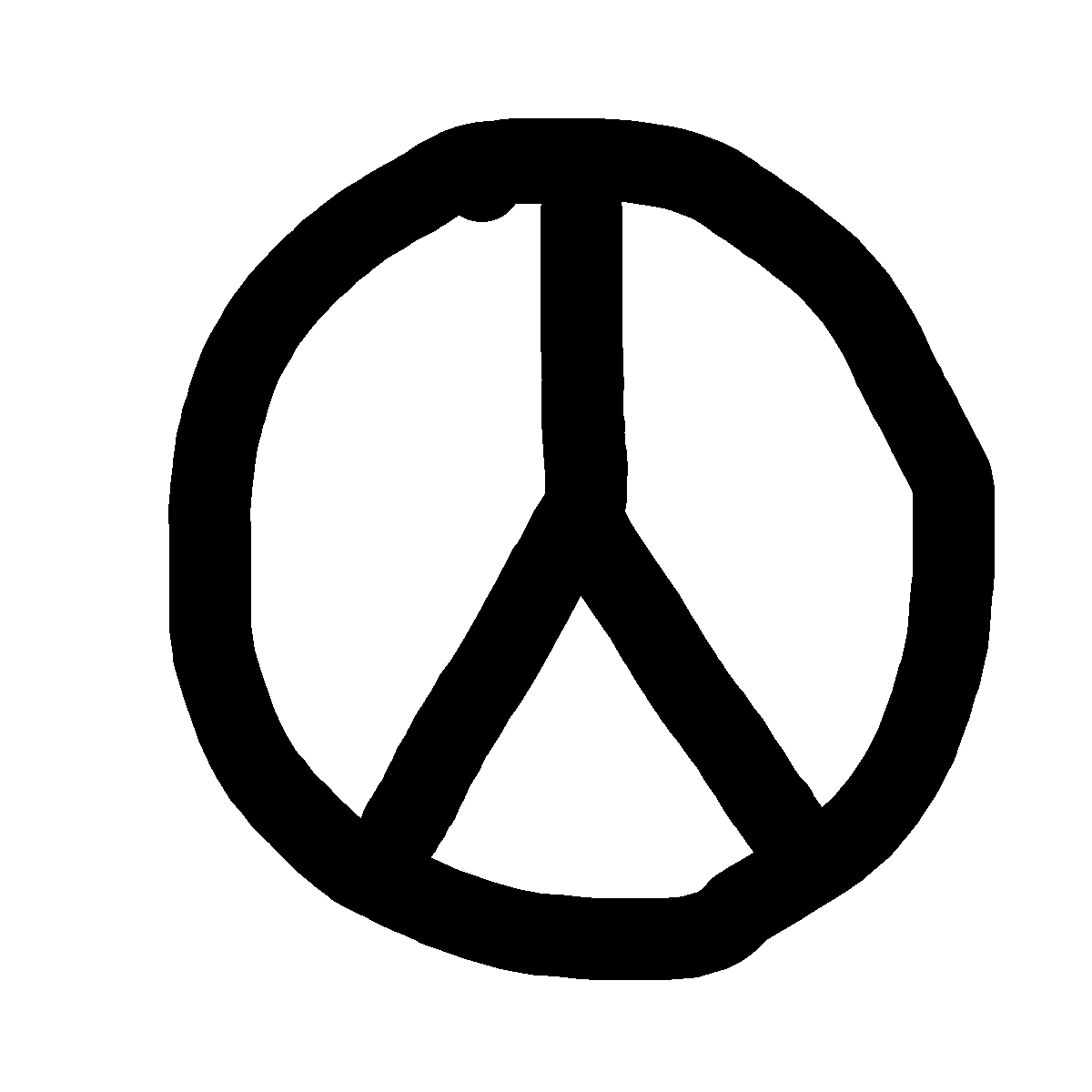 Peace drawing by mikestam195